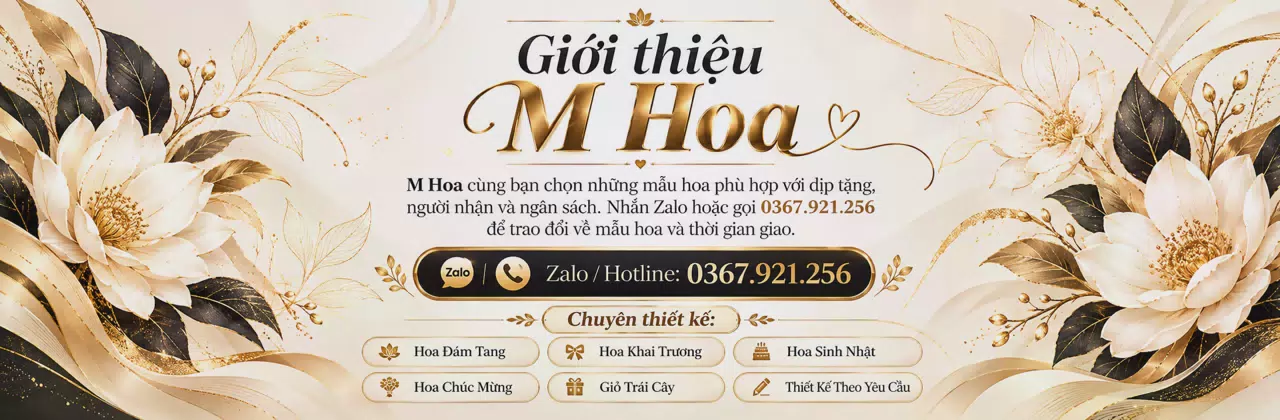 Ảnh bìa Shop hoa tươi Xã Nam Đông Hưng Hưng Yên - Tư vấn mẫu hoa hợp ngân sách